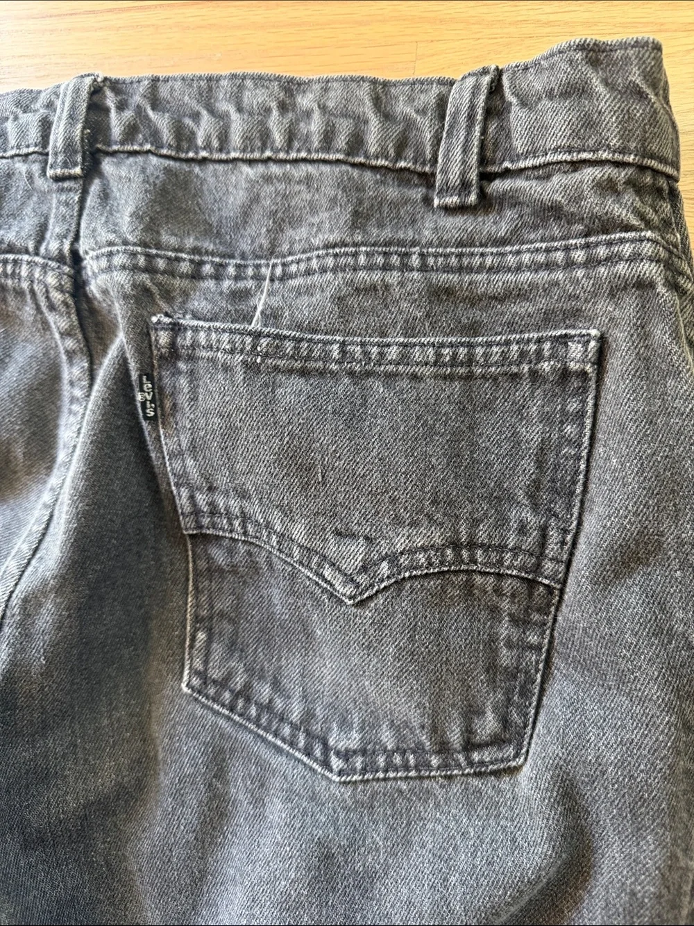 Levi’s 569 Loose Straight Black Jeans Men’s 36x32 100% Cotton